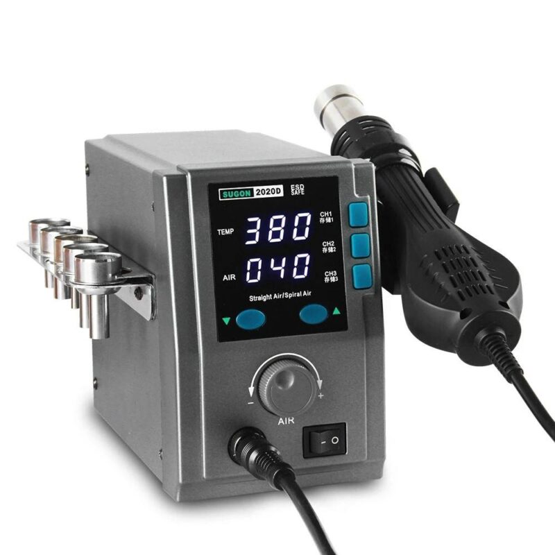 SUGON 2020D heat gun lead free hot air soldering station