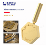 MECHANIC 900M T C9 7 in 1 micro soldering station welding head heating platform for A8 A14 chip glue removal for 936 series tips