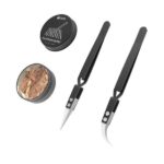 2UUL Pre-Cut Desoldering Wicks with Reversed Ceramic Tweezers